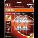 Osram H7 Night Breaker +220% 2tk pakendis 12V