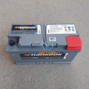 Battery Hankook AGM 95Ah 850A 12V -/+ 352x174x190