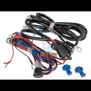 Wiring harness for two lights with switch 320W 30A 12V