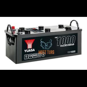 Truck battery 135Ah 900A 12V 510X216X210 end +/- Yuasa YBX1222