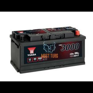 Battery 90Ah 800A 12V -/+ 353x175x175 SMF YBX3017 Yuasa