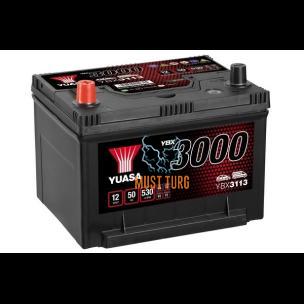 Battery 50Ah 530A 12V +/- 236x181x178 SMF YBX3113 Yuasa