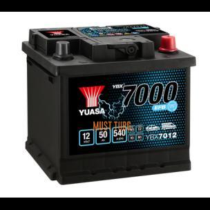 Battery 50Ah 540A 12V -/+ 207x175x190 EFB Start Stop Plus YBX7012 Yuasa