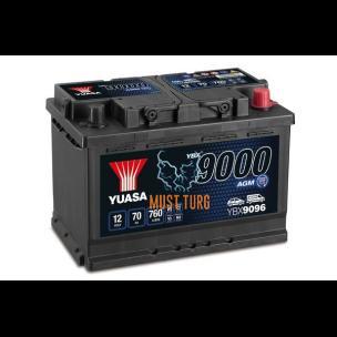 Aku AGM 70Ah 760A 12V -/+ 278x175x190 Start Stop Plus YBX9096 Yuasa