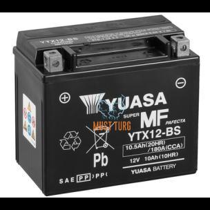 Mootorratta aku AGM 12V 10Ah 180A 150x87x130mm +/- YTX12-BS Yuasa