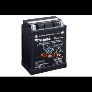 Motorcycle battery AGM HP 12V 12Ah 210A 166x89x134mm +/- YTX14AH-BS Yuasa