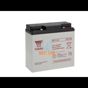 Small appliance battery 17Ah 12V 181x76x167mm NP17-12I Yuasa