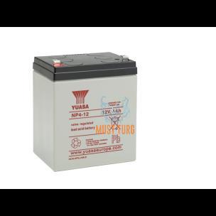 Small appliance battery 4Ah 12V 90x70x106mm NP4-12-YUA Yuasa