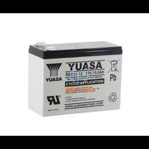 Väikeseadme aku 10Ah 12V 151x65x116mm REC10-12 Yuasa