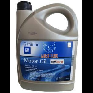 Opel original engine oil 0W20 Dexos D LongLife 5L