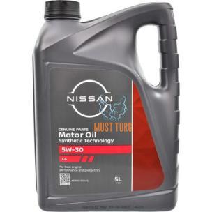 Nissan original engine oil 5W30 Synthetic C4 5L