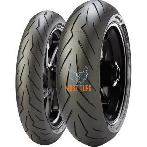 120/60ZR17 Pirelli DIABLO ROSSO III 55W TL SPORT TOURING & TRAC Front